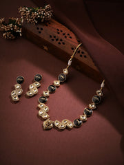 Majestic Mane Kundan Lion Face Jewellery Set