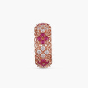 Delicate CZ Band Ring