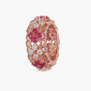 Delicate CZ Band Ring