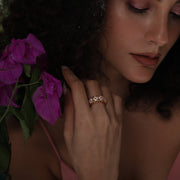 Delicate CZ Band Ring